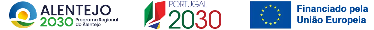 Alentejo 2030, Portugal 2030 e Financiado pela União Europeia